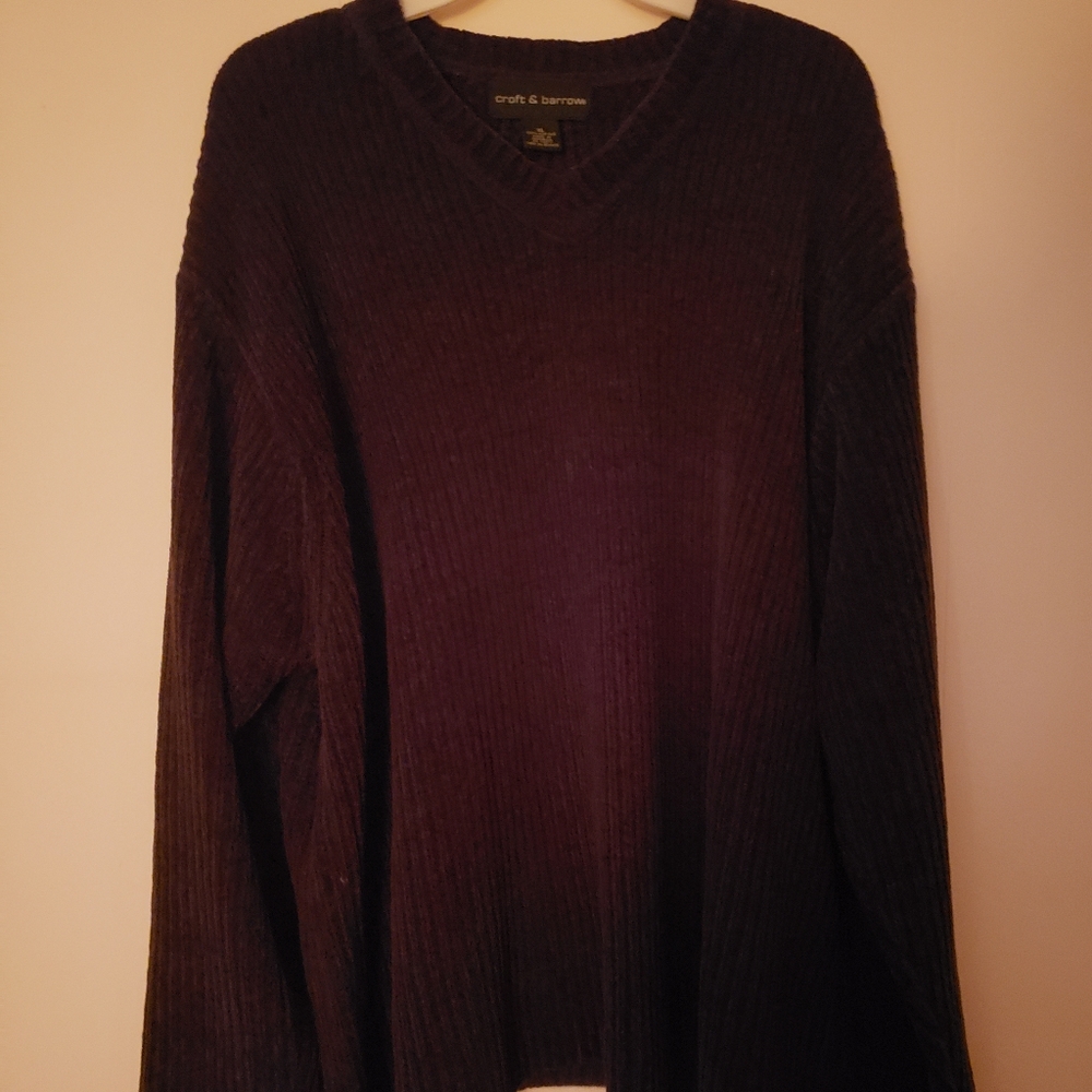 Brown slouchy sweater